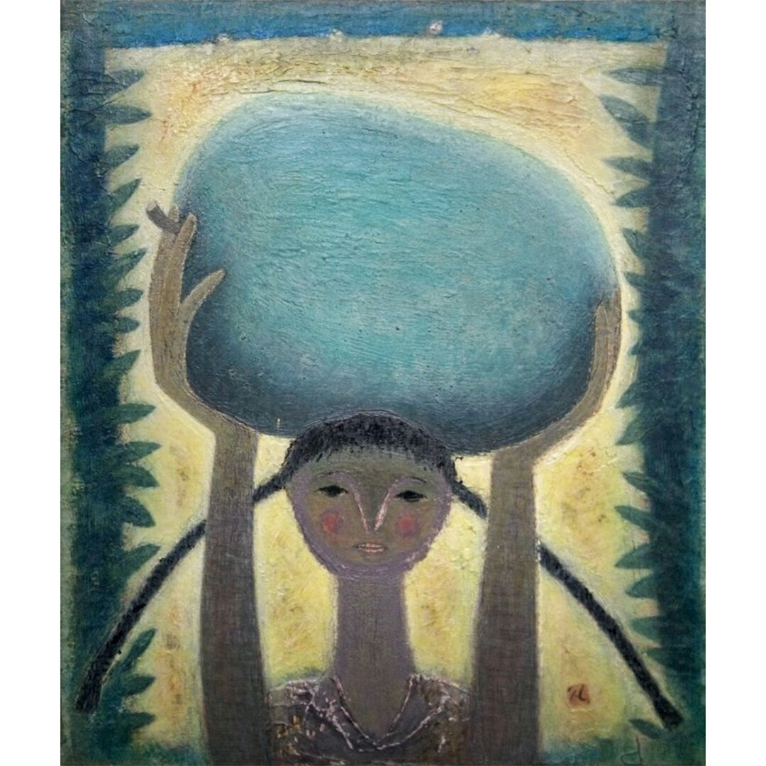 【ふるさと納税】 【 限定 1点 】冬瓜 絵画 絵 アート アトリエ 飛動庵