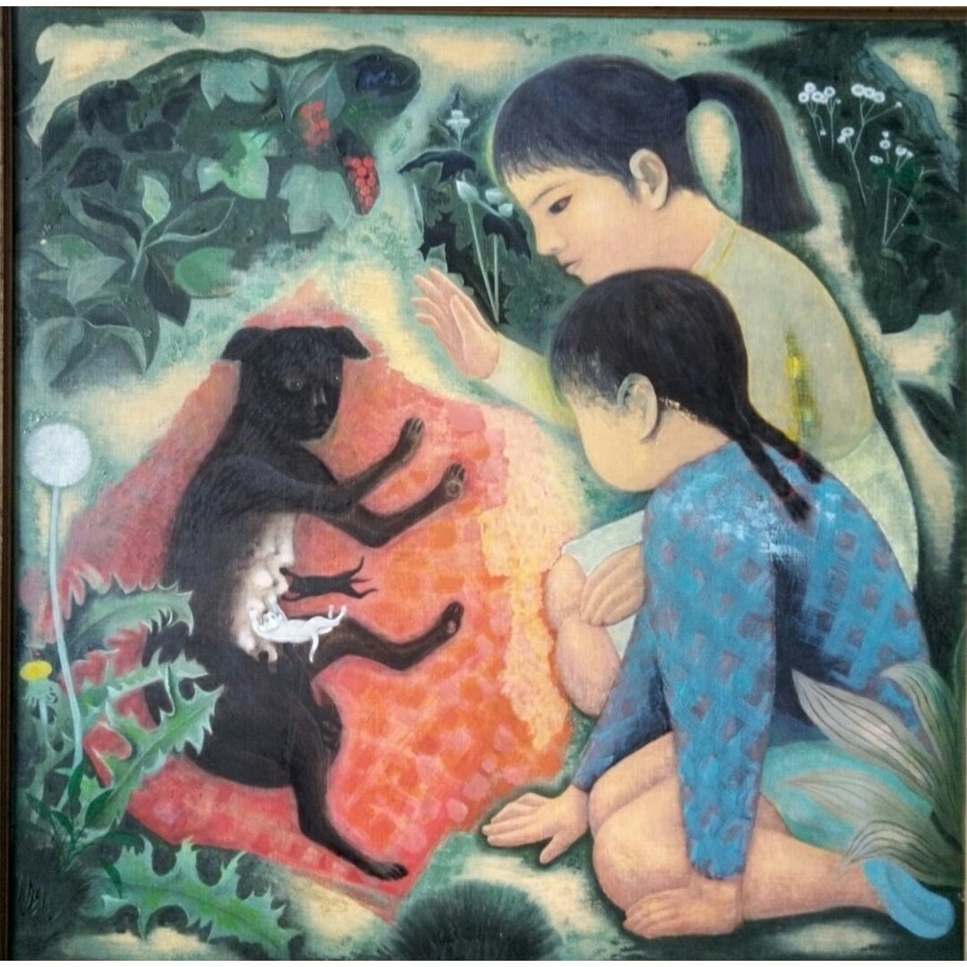 【ふるさと納税】 【 限定 1点 】誕生 絵画 絵 アート アトリエ 飛動庵