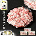 【ふるさと納税】【 常陸の輝き 】 豚 バラ スライス 300g×3パック (合計約900g) (茨城県共通返礼品) 国産 国内産 豚肉 ポーク 生姜焼き 焼肉 しゃぶしゃぶ 鍋 カレー 焼きそば 炒め物 贈り物 ギフト