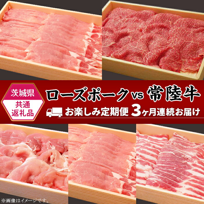 【ふるさと納税】291【茨城県共通返礼品】肉 豚肉 牛肉 ロ