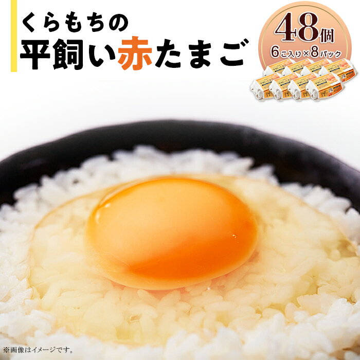 【ふるさと納税】くらもちの農場から平飼いたまご 赤玉子 新鮮 赤玉 高級 平飼い 健康 飼育 国産 鶏 鳥 鶏卵 卵 タマゴ お菓子 朝食 生..