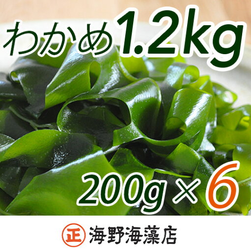【ふるさと納税】 しゃきしゃき 湯通し塩蔵わかめ 1.2kg (200g x 6パック) 国産 三陸産 海野海藻店 わかめ 塩蔵わかめ 湯通し不要 すぐ発送 【ふるさと納税】 しゃきしゃき 湯通し塩蔵わかめ 1.2kg (200g x 6パック) 国産 三陸産 海野海藻店 わかめ 塩蔵わかめ 湯通し不要 すぐ発送