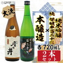 【ふるさと納税】純米吟醸 続撃破率百二十％ 720ml 本醸造 720ml 2本 セット 月の井 大洗 地酒 ガルパン コラボ 茨城 ガールズ＆パンツァー