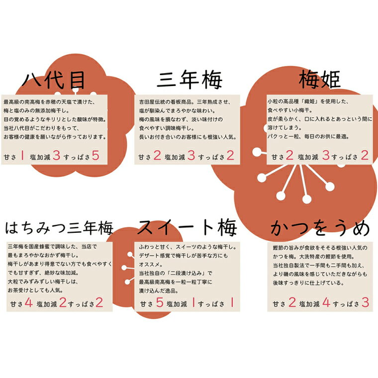 【ふるさと納税】吉田屋こだわり梅干お試しセット 昔ながら 老舗 伝統 国産 大洗 大洗町 梅干し 梅干 梅 うめぼし うめ