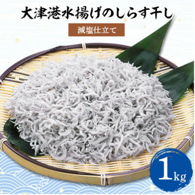 【ふるさと納税】【茨城県共通返礼品】大津港水揚げしらす干し 1kg(北茨城市)【配送不可地域：離島】...