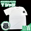 【ふるさと納税】オリジナルワッペン入りTシャツ(白) Мサイズ【配送不可地域:離島】 (AF022)