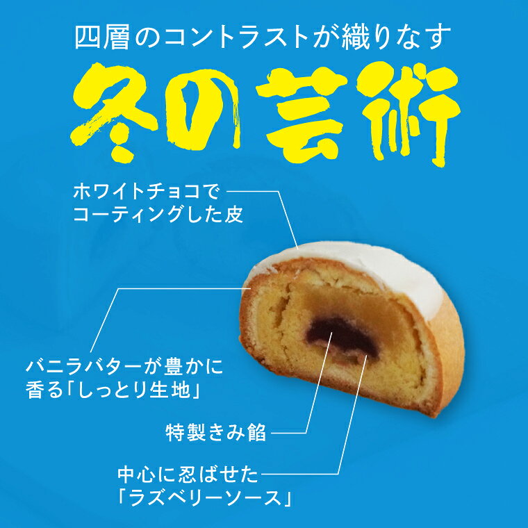 【ふるさと納税】【菓匠宮川】奥久慈銘菓「氷瀑（ひょうばく）」8個入り｜茨城県 大子町 袋田の滝 老舗 お菓子 詰め合わせ 個包装 焼菓子 和菓子 和洋菓子 饅頭 ホワイトチョコ ラズベリー スイーツ 手土産 お土産 お取り寄せ ギフト プレゼント 贈答（BF034）