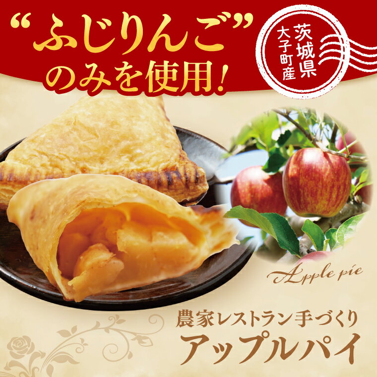 【ふるさと納税】農家レストラン 手作り アップルパイ 8個（2個入り×4パック） 真空パック（BK001）