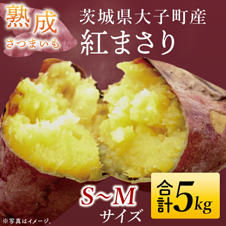 [大子町産]熟成さつまいも べにまさり 5kg|茨城県 大子町 サツマイモ 紅まさり 芋 甘い ホクホク 野菜 数量限定