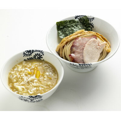 鶏白湯の最高峰を食せ!特級鶏蕎麦龍介「つけ蕎麦+餃子」セット【配送不可地域：離島】【1476902】