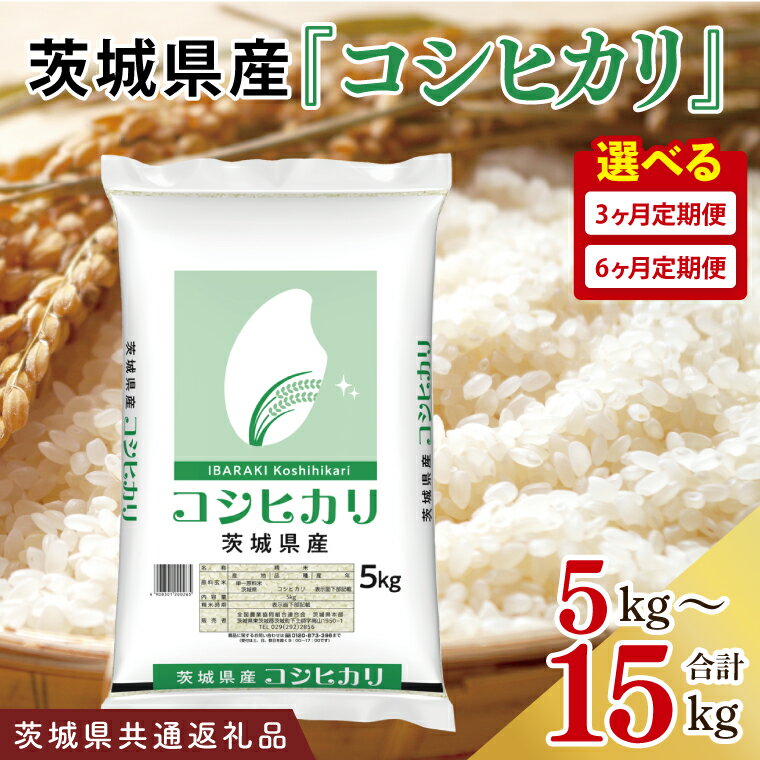 【ふるさと納税】【茨城県共通返礼品】【選べる内容量】令和7年産 茨城県産 コシヒカリ...