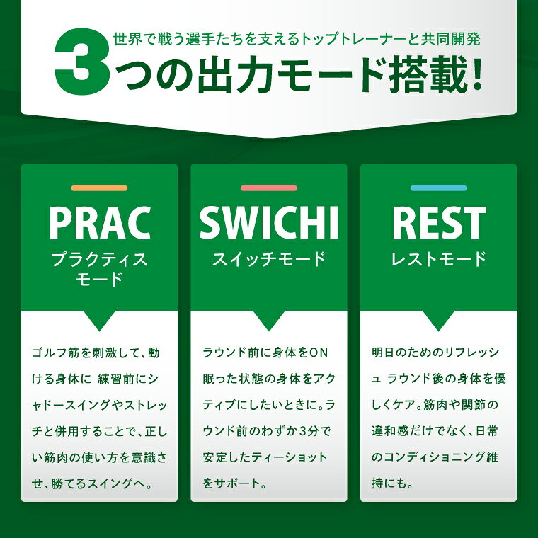 【ふるさと納税】RUCOE GOLF ルコエゴルフ 伊藤超短波 低周波 筋電気刺激機器 ゴル...
