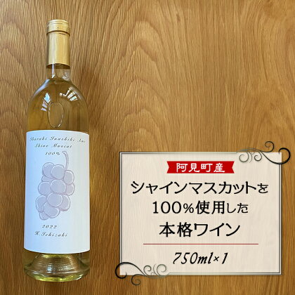 11-04 白 ワイン 100％ 国産 シャインマスカット 2022年醸造 H.Ichizaki