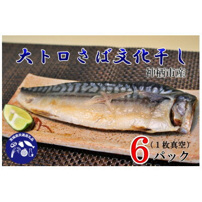 大トロさば文化干し6パック(茨城県共通返礼品・神栖市産)[配送不可地域:離島・沖縄県]