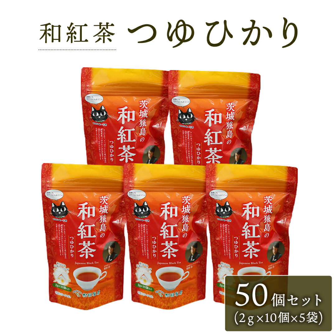 和紅茶 つゆひかり 50個 セット ( 2g × 10個 × 5個 )