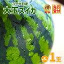 【ふるさと納税】【 先行予約 2026年6月中旬 以降発送開始】 令和8年産 八千代町産 大玉 スイカ 優以上 L1玉 (約 6kg ) 味の香 期間限定 産地直送 果物 フルーツ 西瓜 スイカ すいか 西瓜 甘い 夏 2026 2026年発送 2026年先行受付 2026年