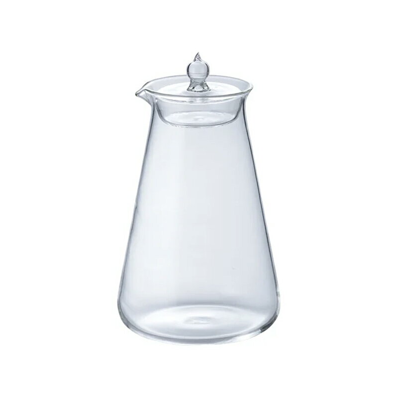 【ふるさと納税】【茨城県五霞町】耐熱ガラスのコニカルビーカーとフタのセット -ガラス キッチン 日用品 キッチン用品 日本製 おしゃれ ティーポット 急須 コーヒーポット 調味料 花瓶 ボトル 小泉硝子製作所【KS2022007】