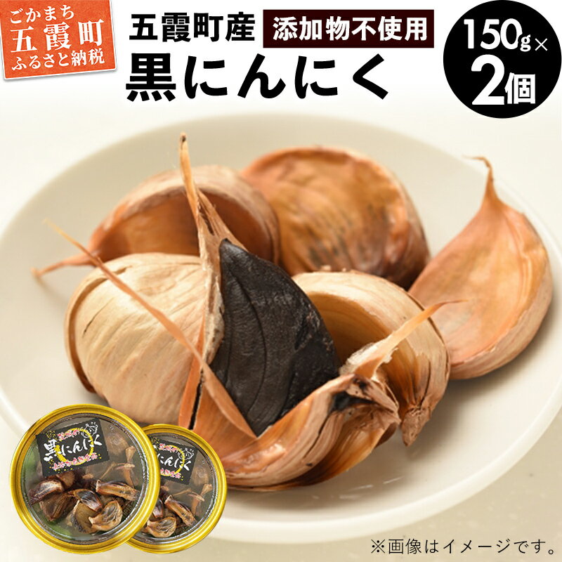 楽天ふるさと納税　【ふるさと納税】茨城県五霞町産黒にんにく(150g×2個) 【1228056】