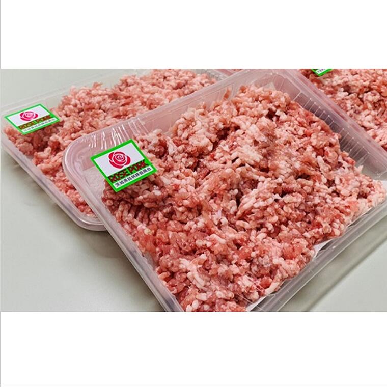 【ふるさと納税】茨城県産ローズポーク挽き肉1000g（250g×4パック）｜肉 豚肉 国産 小分け