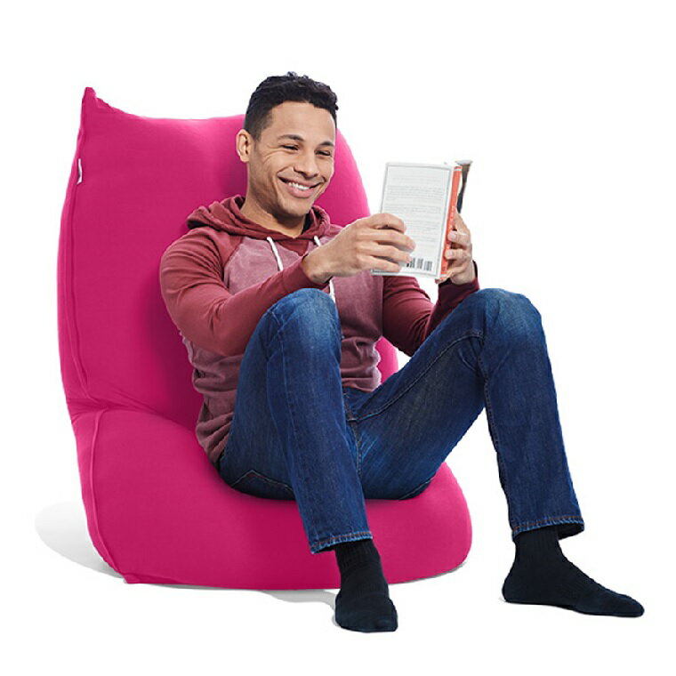 【ふるさと納税】Yogibo Short (ヨギボー ショート) ピンク ｜Lサイズ ビーズクッション ビーズソファ クッション 座椅子