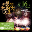 【ふるさと納税】【返礼品なし】利根川大花火大会応援ふるさと納税 (900000円分) 【茨城県境町】