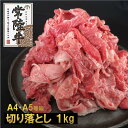 7位! 口コミ数「40件」評価「4.53」黒毛和牛 常陸牛 切り落とし 1kg 1キロ｜肉 牛肉 和牛 国産 茨城県産 A4 A5 年内発送《発送時期をお選びください》