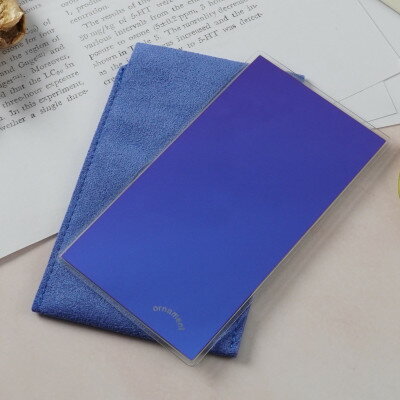 【ふるさと納税】ornament ミラー(手鏡) ブルー1個【1475085】