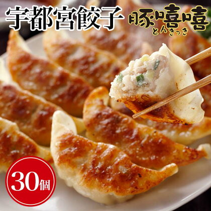 宇都宮餃子とんきっき 箱入り 肉餃子 30個1箱