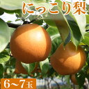 にっこり梨（6玉～7玉）※着日指定不可※離島への配送不可※2024年10月上旬～10月下旬頃に順次発送予定