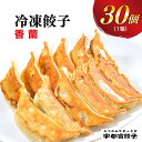 15位! 口コミ数「1件」評価「5」宇都宮餃子【香蘭】餃子 30個入り【 冷凍餃子 ぎょうざ ギョウザ 冷凍食品 惣菜 栃木県 宇都宮市 】※配送不可地域：離島