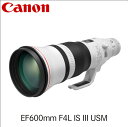 16位! 口コミ数「0件」評価「0」キヤノン Canon 望遠レンズ EF600mm F4L IS III USM