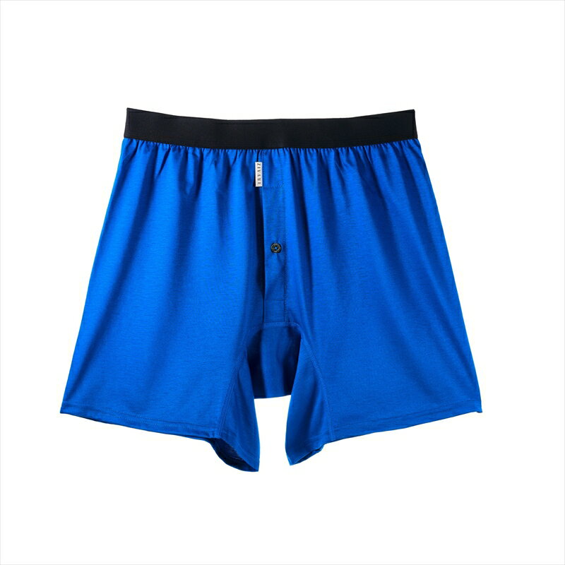 【ふるさと納税】メンズ下着 ニットトランクス (Mブルー) ZIVANE【トランクス メンズ パンツ ショーツ ニットトランクス メンズ下着 インナー 男性 ボクサーパンツ 栃木県 足利市 】のサムネイル