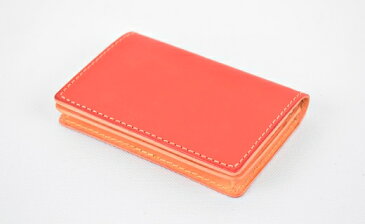 【ふるさと納税】名刺入れ minca/Card holder 02/RED