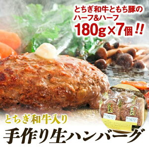 【ふるさと納税】とちぎ和牛入り手作り生ハンバーグ | 牛肉 豚肉 お肉 肉 ギフト 国産 小分け 栃木県 栃木市