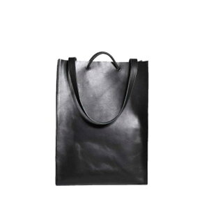 【ふるさと納税】【トートバッグ（L）】2way Tote bag Large　カラー：Black