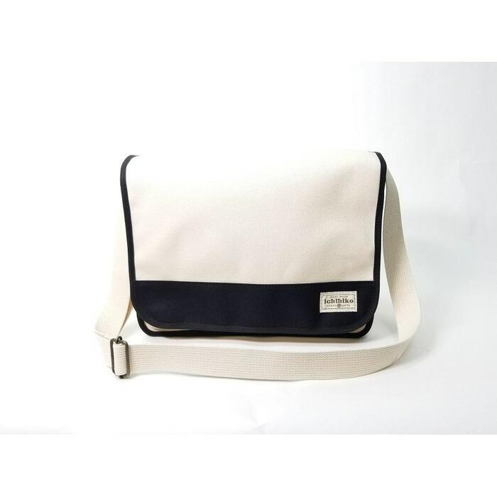 【ふるさと納税】【いちひこ帆布】学生カバン　白【かばん ファッション 人気 おすすめ 】 | かばん 鞄 バッグ ふるさと納税 栃木県 栃木市 特産品 おすすめ