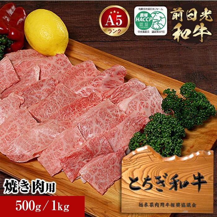 とちぎ和牛・前日光和牛(焼き肉用カルビ500g/1kg)|肉 お肉 和牛 最高級 A5ランク A5等級 焼肉 | お肉 牛肉 にく