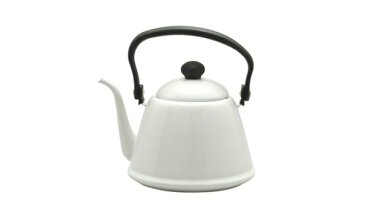 【ふるさと納税】 ホーロー 野田琺瑯 ドリップケトル2L(ホワイト)