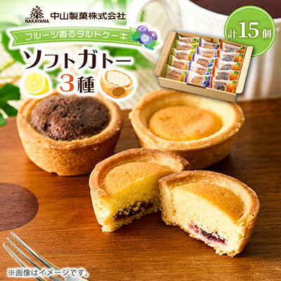 中山製菓のソフトガトー15個入