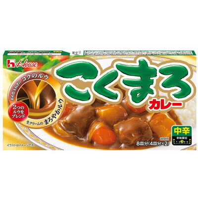 ハウス食品　こくまろカレー【中辛】　140g×10箱【1467443】