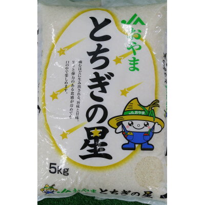 【ふるさと納税】令和7年産 栃木県小山市産 とちぎの星 精米5kg【1491372】