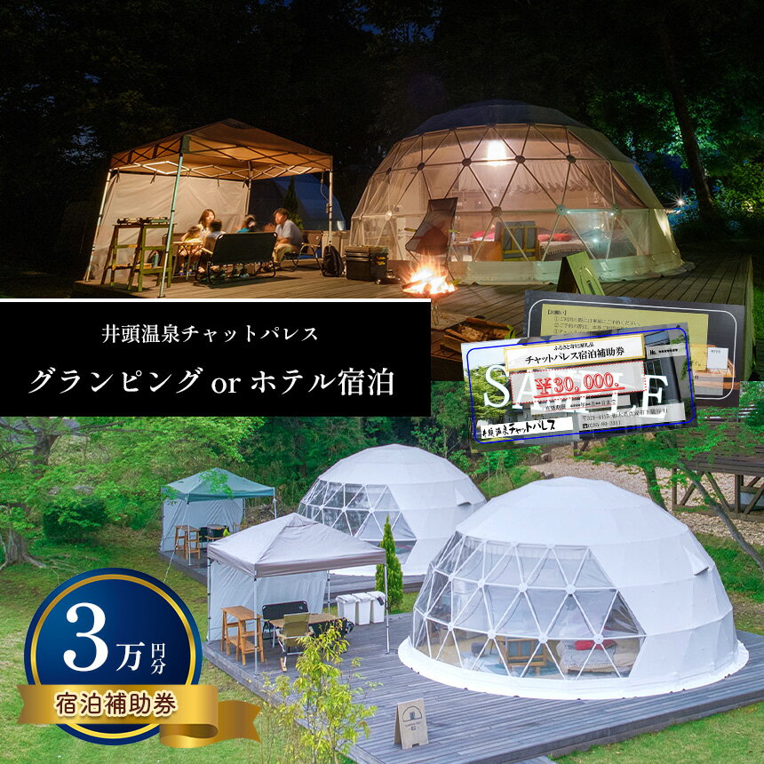 7位! 口コミ数「0件」評価「0」グランピング or ホテル 宿泊 宿泊 補助券 ( 3万円分 ) 真岡 栃木県 送料無料