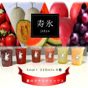 26位! 口コミ数「0件」評価「0」【先行予約】寿氷 夏のカチカチ シックス 6種類 食べ比べ セット スモール ｜ なつおとめ メロン スイカ すもも 巨峰 いちご イチゴ ･･･ 