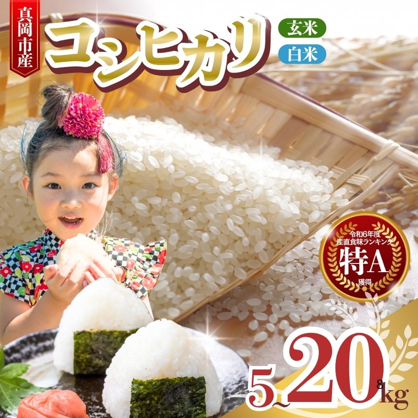 【ふるさと納税】 楽天限定 こしひかり コシヒカリ お米 選べる 白米 精米 玄米 5kg 10kg 15kg 20kg| 一等米 のみお届け 2025年 令和...