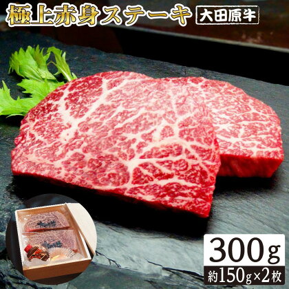 大田原牛 極上 赤身 ステーキ 2枚セット | ブランド牛 和牛 牛肉 赤身 高級 300g | 肉 お肉 にく 食品 人気 おすすめ 送料無料 ギフト