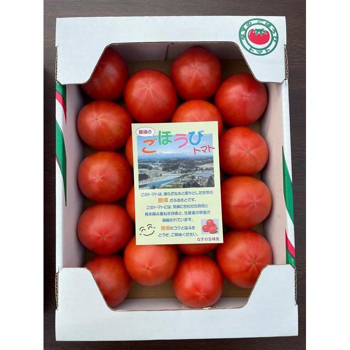 【ふるさと納税】【数量・季節限定2024年2月から5月発送】那須の五峰美トマト（糖度8度以上、約2kg）