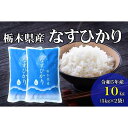 【ふるさと納税】令和5年産 栃木県産　なすひかり　10kg （5kg×2袋） JAなすの産地直送　【大田原市・那須塩原市・那須町共通返礼品】