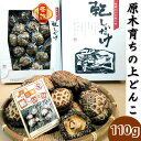 7位! 口コミ数「0件」評価「0」肉厚・厳選！原木育ちの上どんこ110g｜栃木県 矢板市 しいたけ 椎茸 産地直送 [0332]