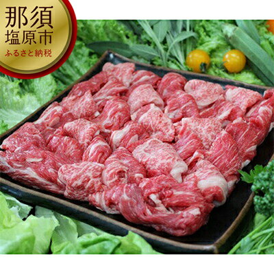 【ふるさと納税】那須野ヶ原牛　切り落とし　460g【牛肉 那