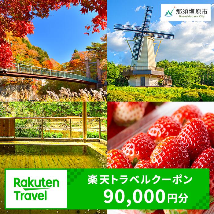 【ふるさと納税】楽天限定 栃木県那須塩原市の対象施設で使える 楽天トラベルクーポン 寄附額300,000円 旅行 宿泊 旅行券 宿泊券 ホテル 旅館 90,000円分 温泉 観光 グルメ レジャー リゾート チーズ 和牛 牛乳 フルーツ アクティビティ クーポン